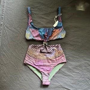 NWT Mara Hoffman One Piece Swimsuit